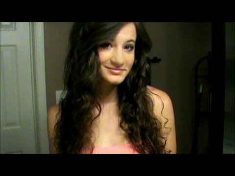 How To Style Bangs With Curly Hair Youtube
