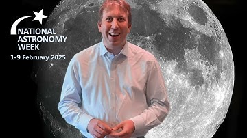 Chris Lintott introduces National Astronomy Week 2025. "CHASING THE MOON"