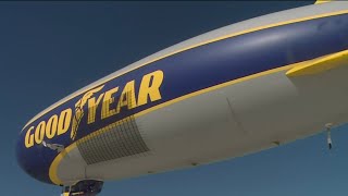 Good Year Blimp: Beating the heat in a unique way