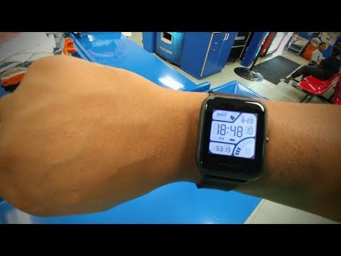 Original Xiaomi Huami AMAZFIT Smartwatch  Battery Life Review ( Most Days Ever )