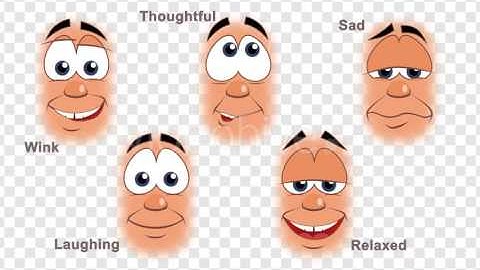 Cartoon Animated Face With Lip Sync After Effects Template