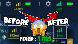 HOW TO SET YOUR SIGNAL UP TO 1MS IN MOBILE LEGENDS SOLUTION FOR ALL DATA USERS NA MABAGAL ANG SIGNAL screenshot 5