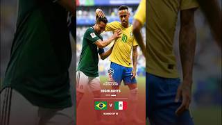 México 🇲🇽 vs Brasil 🇧🇷 MUNDIAL Rusia 2018 #parati #viralshort #viralvideo #viral #rusia2018