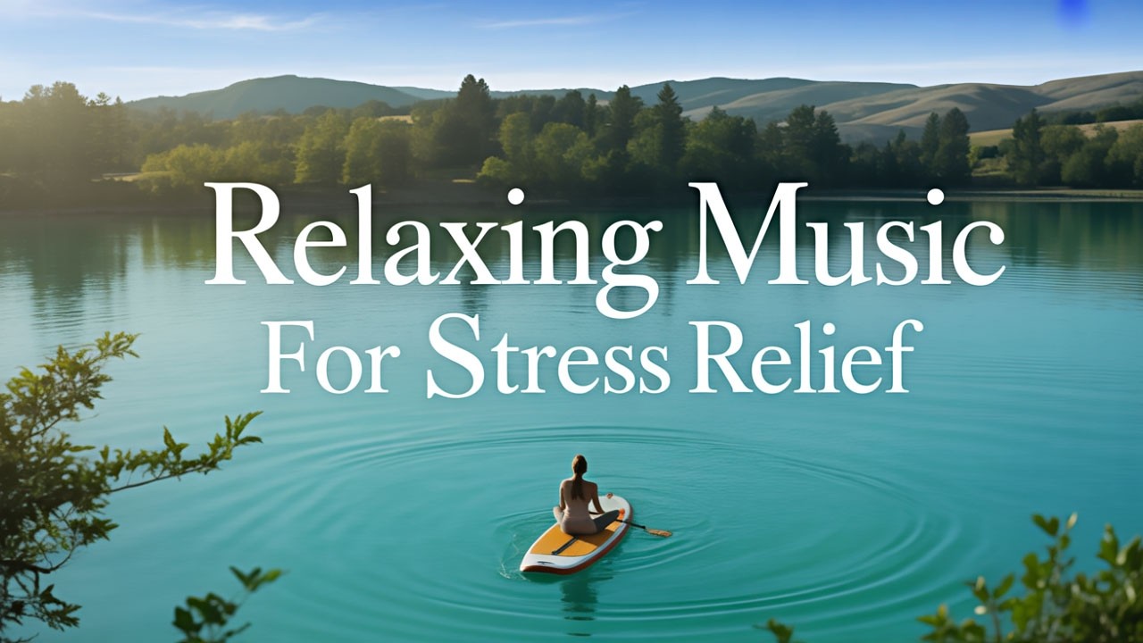 8 Hours of Relaxing Music for Stress Relief – Peaceful Lake Paddleboard Meditation