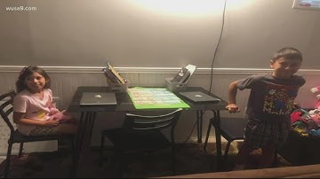 Day 1 of distance learning goes 