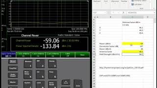 Measuring electromagnetic field strength (EMF) with Keysight's FieldFox RF analyzer (EMF 2)