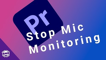 How to Not Hear Yourself While Recording a Voice Over in Premiere Pro