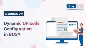 Dynamic QR Code Configuration in BUSY (English)