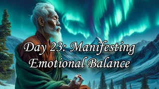 Day 23: Manifest Emotional Balance and Stability - 30-Day Guided Manifestation Challenge