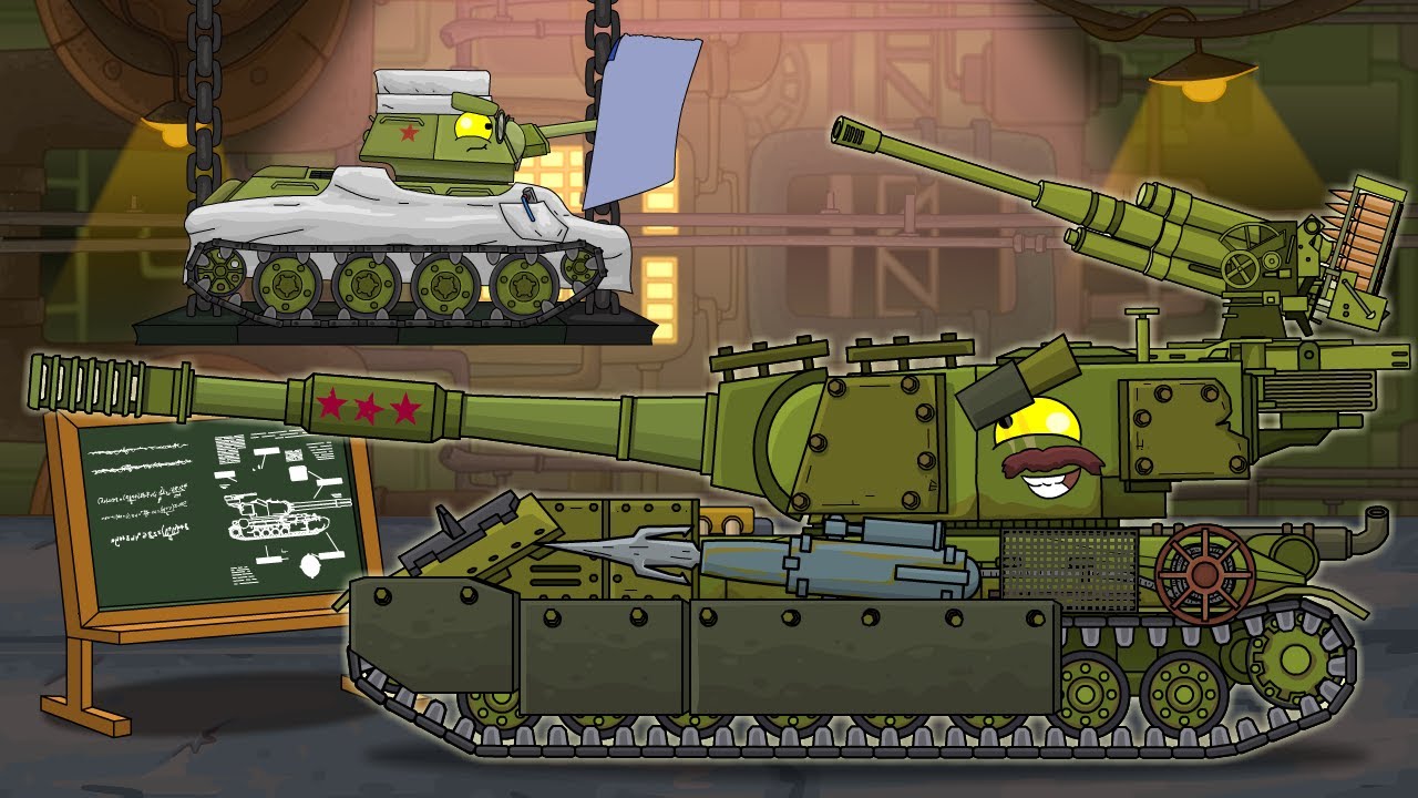 Капитальный ремонт  и Трансформация Китобой - Мультики про танки