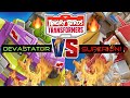 Angry Birds Transformers Superion event with Devastator