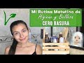 MI RUTINA MATUTINA DE HIGIENE  Y BELLEZA CERO BASURA / ZERO WASTE - VEGANA - Mixi