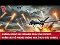 Khoảnh khắc UAV Ukraine khai hỏa rocket, nhắm vào tổ phòng không Nga ở khu vực Crimea