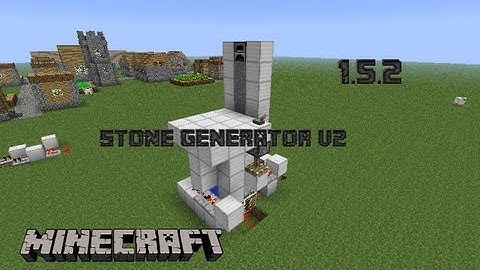 Minecraft Smooth Stone Generator V2[1.5.2] - Tutorial