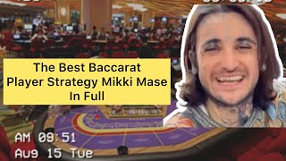 Playing Baccarat Using “Mikki Mase” Strategy To Win!! screenshot 3