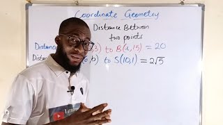 Distance between two points | Finding missing coordinate