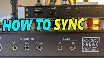Arturia Microfreak: How to Sync with NTS-1