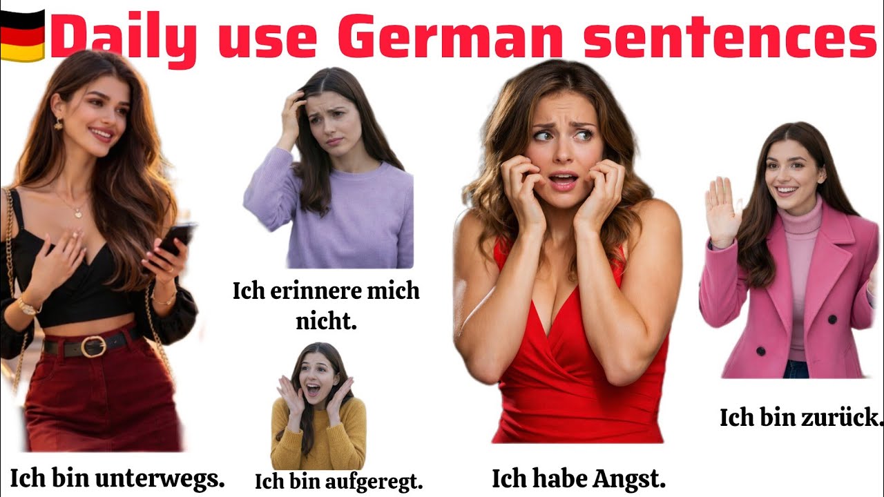 50 + Daily use German sentences PART-2 ||Every day German 🇩🇪 - YouTube