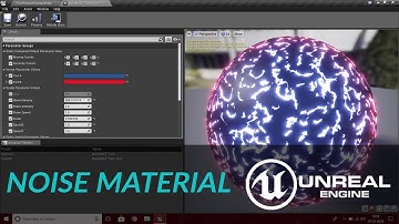 Simple noise material in UE4