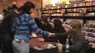As I Lay Dying autograph session May 17th, 2008 HMV Laurier