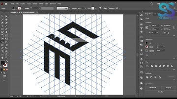 How To Draw Any Letters Logo In Polygon | Adobe Illustrator Tutorials | SS Design Tips