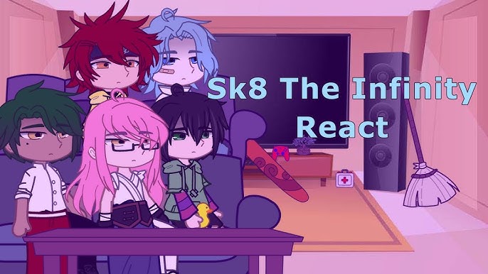 sk8 the infinity, manga spin off panel