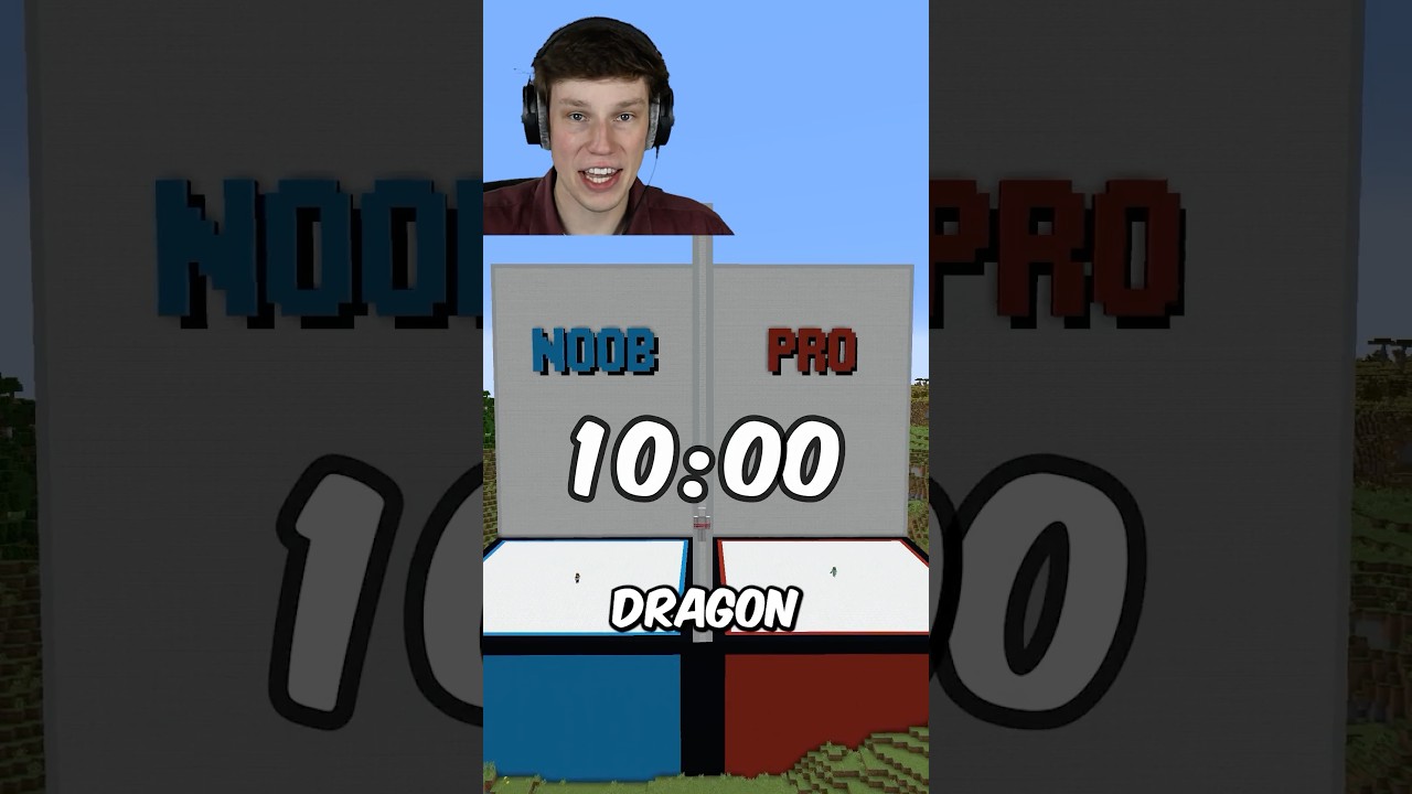 Noob vs Pro Build Battle! (Dragon)
