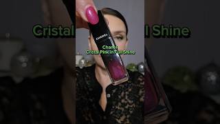 Chanels New Rouge Allure Laque In 94 Cristal Pink chanelbeauty lipswatch cristalpink lipstick