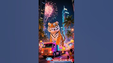 Harimau takbir keliling idul adha 2025  #takbiran #idulfitri #tiger