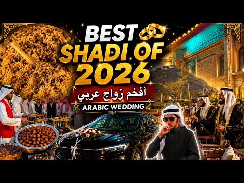 BEST SHADI OF 2026 😍 | Luxury Arabic Wedding in Saudi Arabia 🇸🇦 |