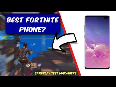 Best Phones For Fortnite 1 Samsung Galaxy S10 Plus Gameplay Max 60fps Youtube
