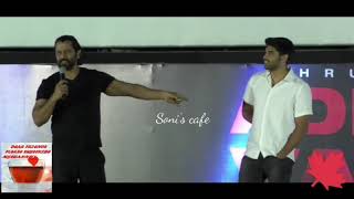 Vikram and Dhruv share funny father-son movement