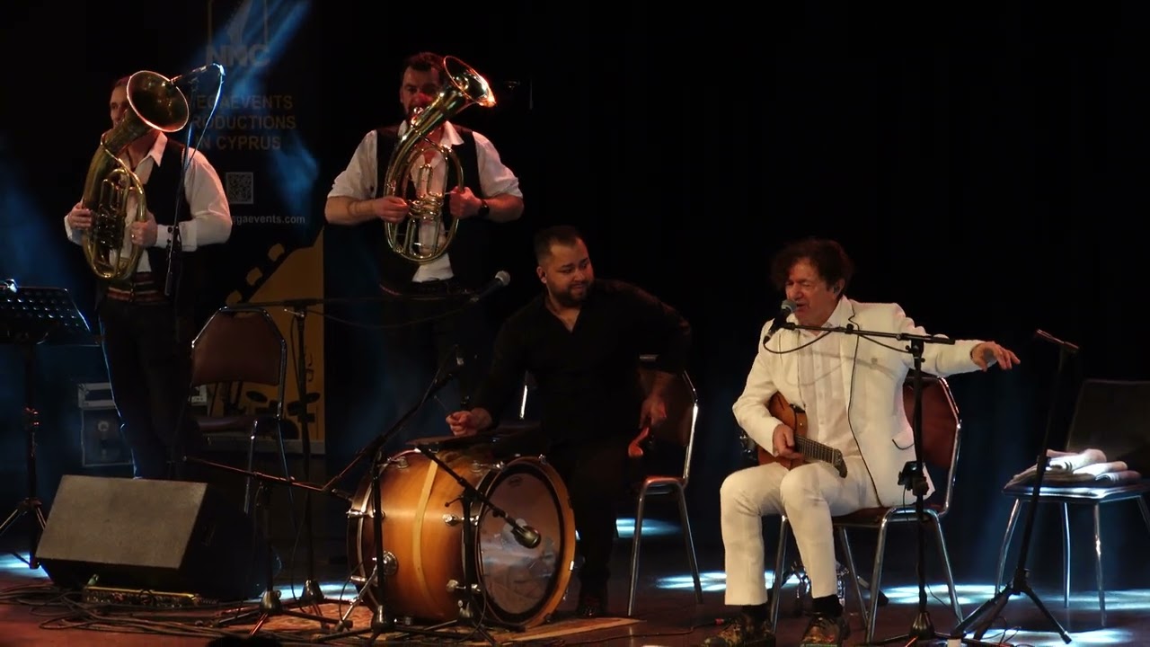 GORAN BREGOVIC & Wedding and Funeral Band - Gas Gas, Live in Cyprus 2023
