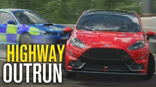 Highway OUTRUN Cops & Robbers! | Forza Horizon 4 *UK Edition*