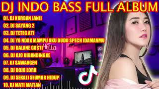 DJ INDO BASS FULL ALBUM 2022 - DJ KORBAN JANJI REMIX KOPLO VIRAL TIKTOK 2022