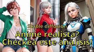 Crea anime realista con estos modelos | Stable diffusion en español