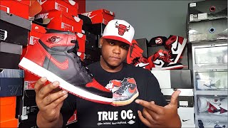 JORDAN 1 OG HIGH "BRED"❌BANNED❌" 2016 REVIEW AND ON FEET!!!