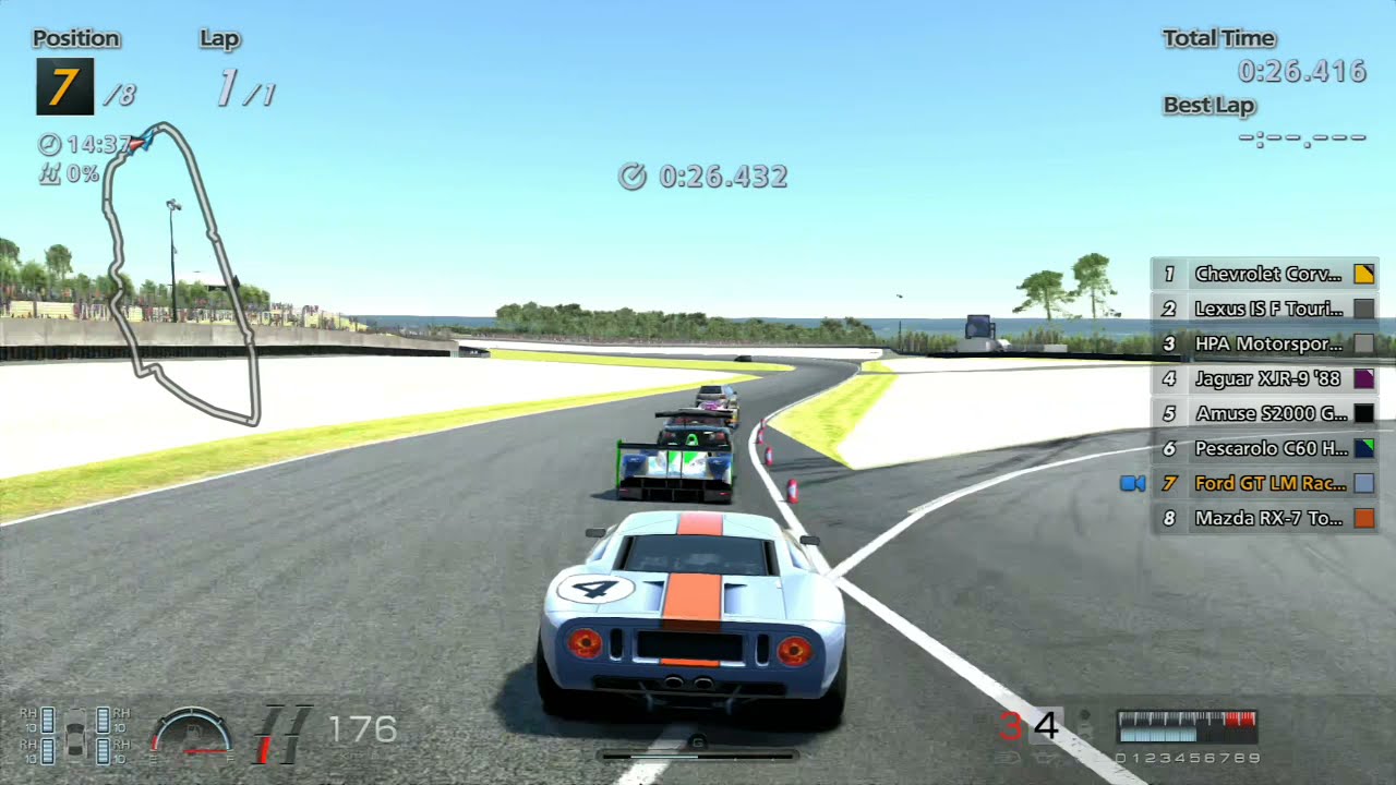 Ford GT LM Race Car Test in Ronda Gran Turismo 6 by srlangui on DeviantArt