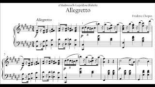 Chopin – Allegretto w Fis-dur, Op. poś.