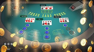 Three Card Poker – Unity 3D Casino Game Template!