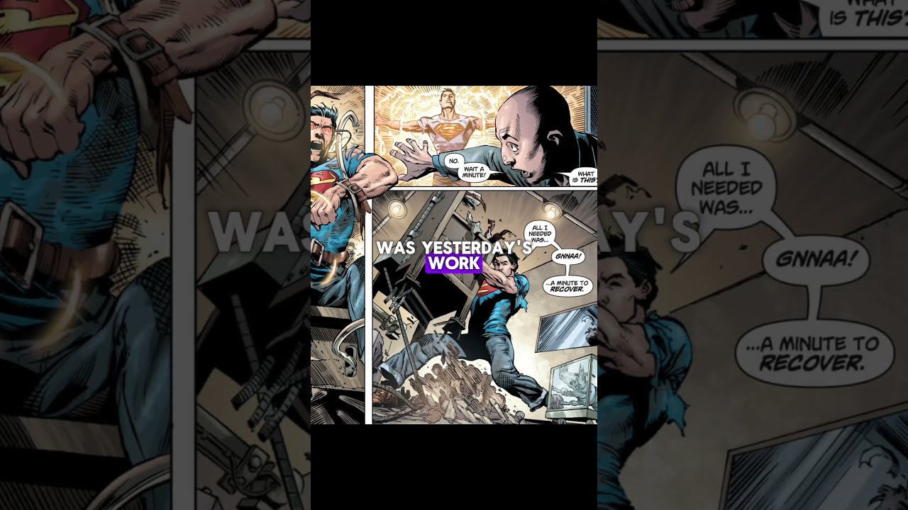 Lex Luthor Experiments On Superman
