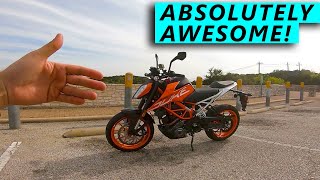 2019 KTM Duke 390  First Impression Ride!