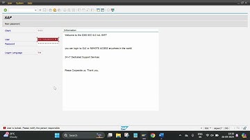 SU01- How to Unlock SAP User ID