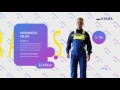 WORKWEAR Velna WORK CLOTHES for professionals