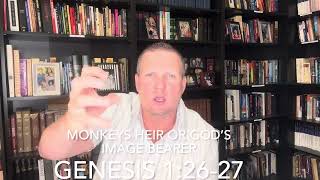 “Monkeys Heir Or God’s Image Bearer”- Genesis 1:26-27- Pastor Bill Penna