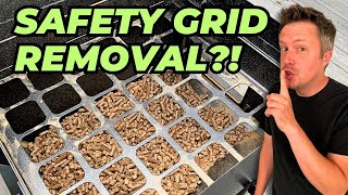 Removing the Safety Grid on a Pit Boss Hopper the RIGHT WAY