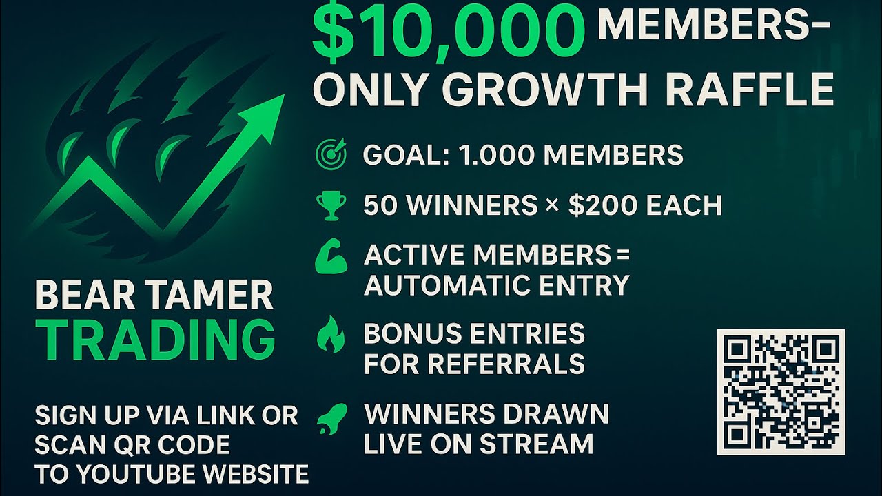 $10,000 Members-Only Raffle | 50 Winners × $200 Each | Join Before We ...