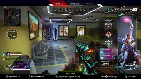 Apex Legends Using The Enemies Knockdown Shield For Cover