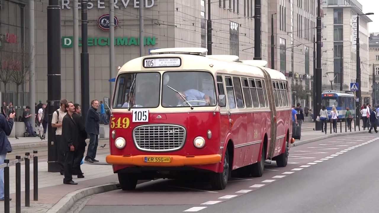 Jelcz 021 z MPK Kraków - linia nr 105