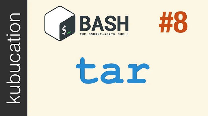 Taking the mystery out of the "tar" command: Create, extract and compress archives easily | Bash #8